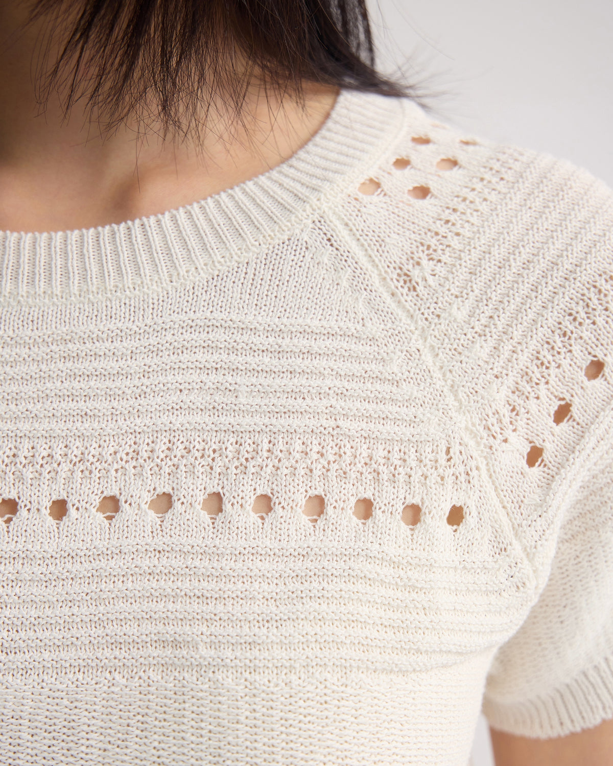 Gaia Open Pattern Knit WOMENS KNITWEAR