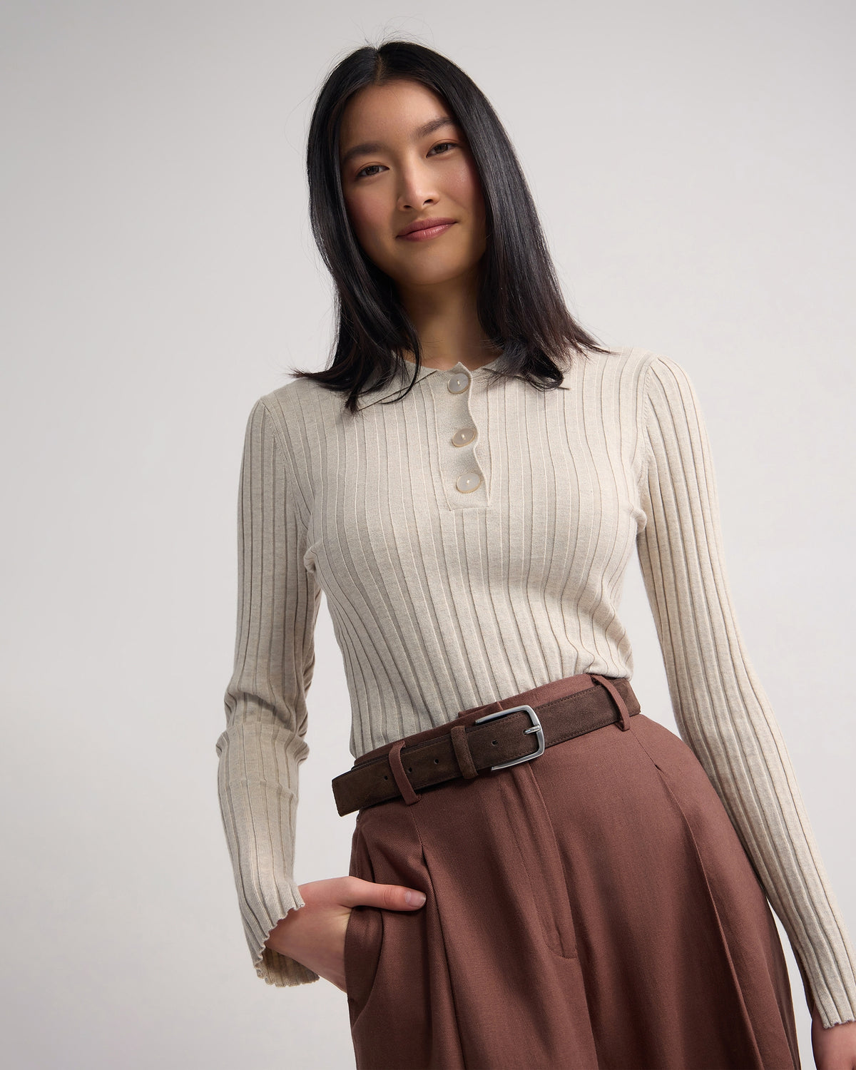 Everly Rib Knit WOMENS KNITWEAR