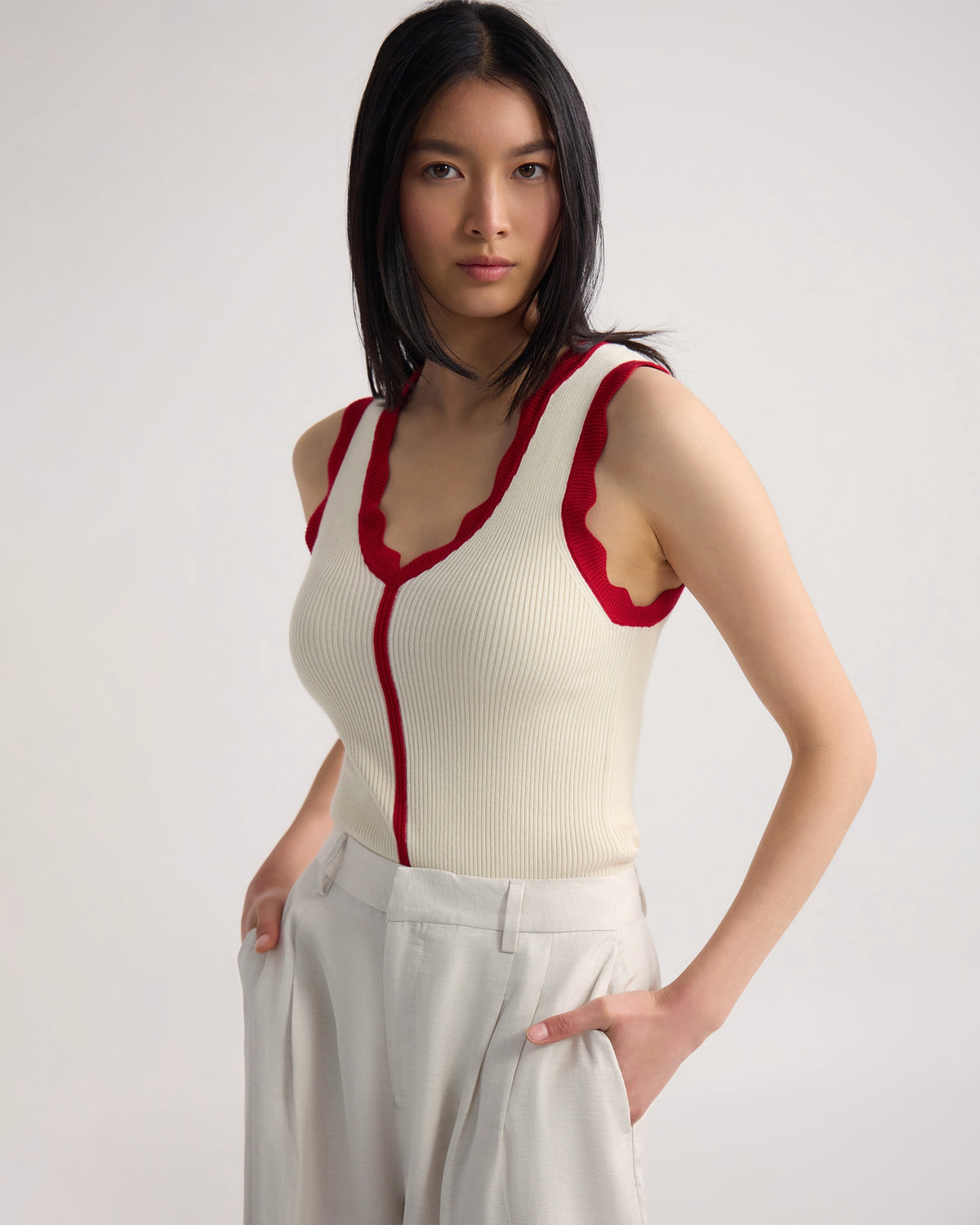 Kelly Knitted Tank WOMENS KNITWEAR