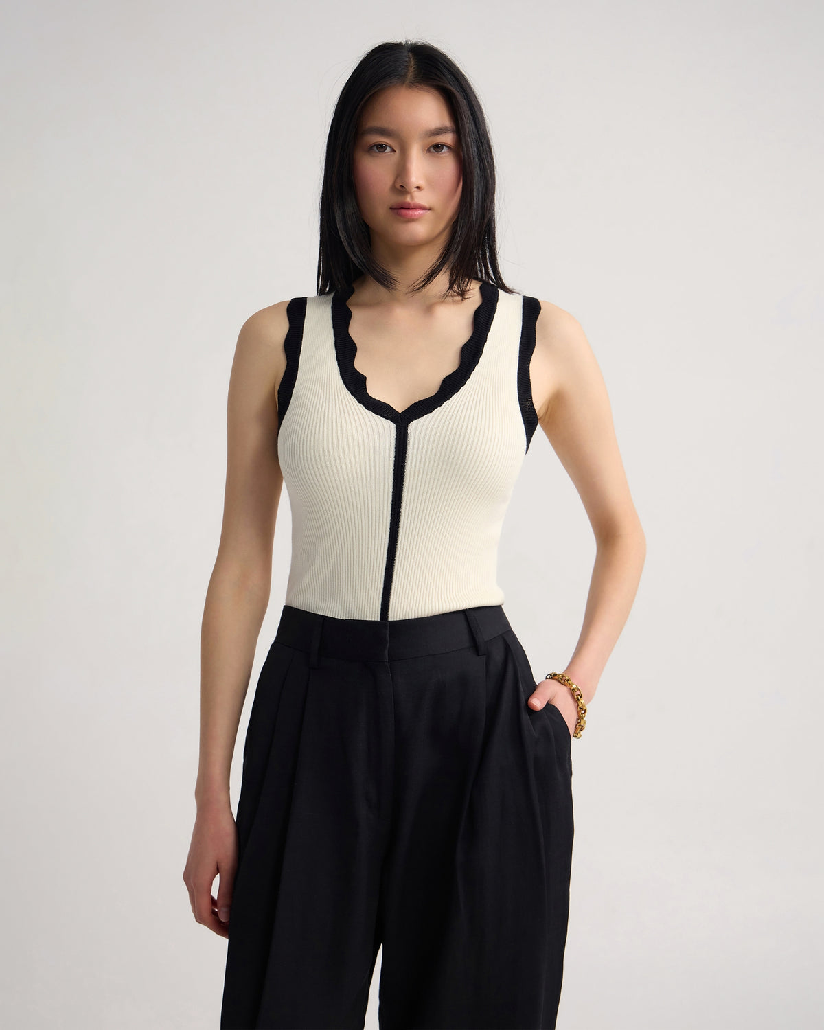 Kelly Knitted Tank WOMENS KNITWEAR