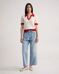 Aimee Pointelle Polo