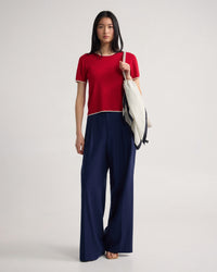 Indra Tipping Knit WOMENS KNITWEAR