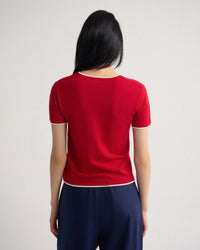 Indra Tipping Knit WOMENS KNITWEAR