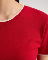 Indra Tipping Knit WOMENS KNITWEAR