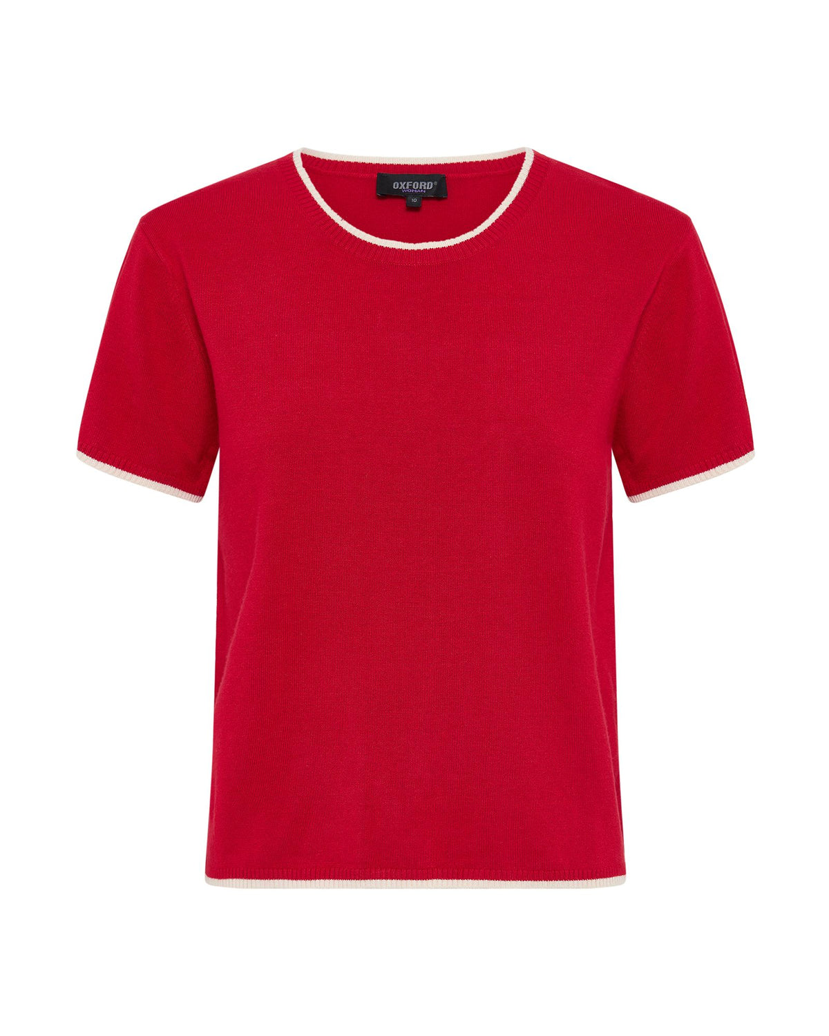 Indra Tipping Knit WOMENS KNITWEAR