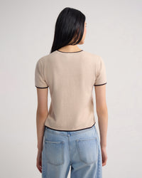 Indra Tipping Knit WOMENS KNITWEAR