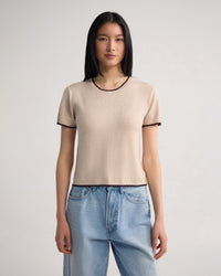 Indra Tipping Knit WOMENS KNITWEAR