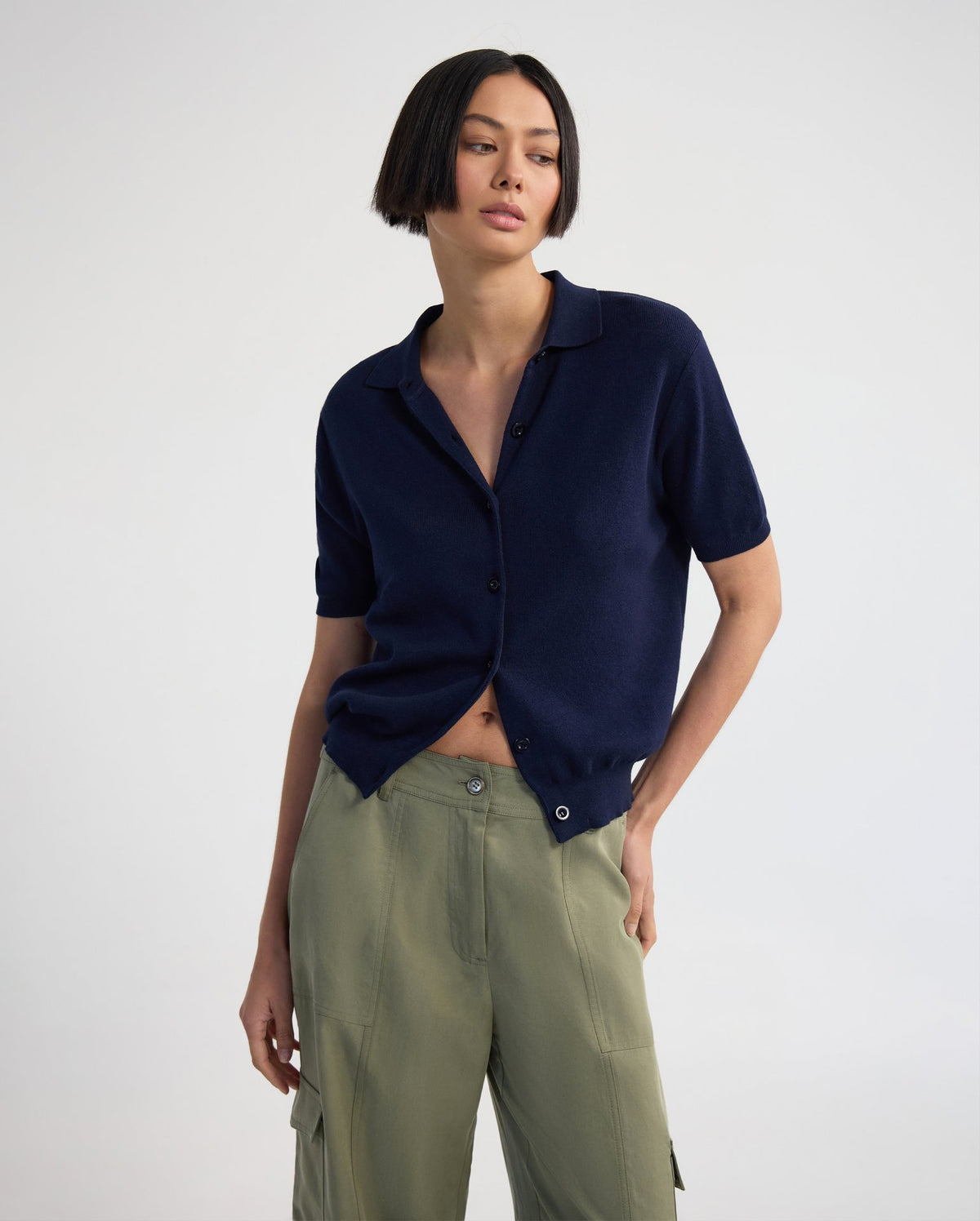 Lillie Cashmere Blend Cardigan WOMENS KNITWEAR