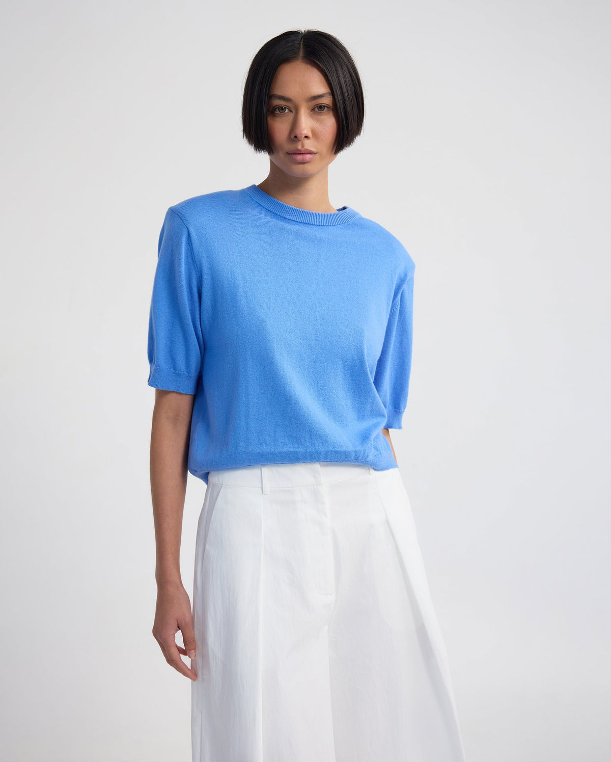 Leeta Cashmere Blend Shldr Pad Knit WOMENS KNITWEAR