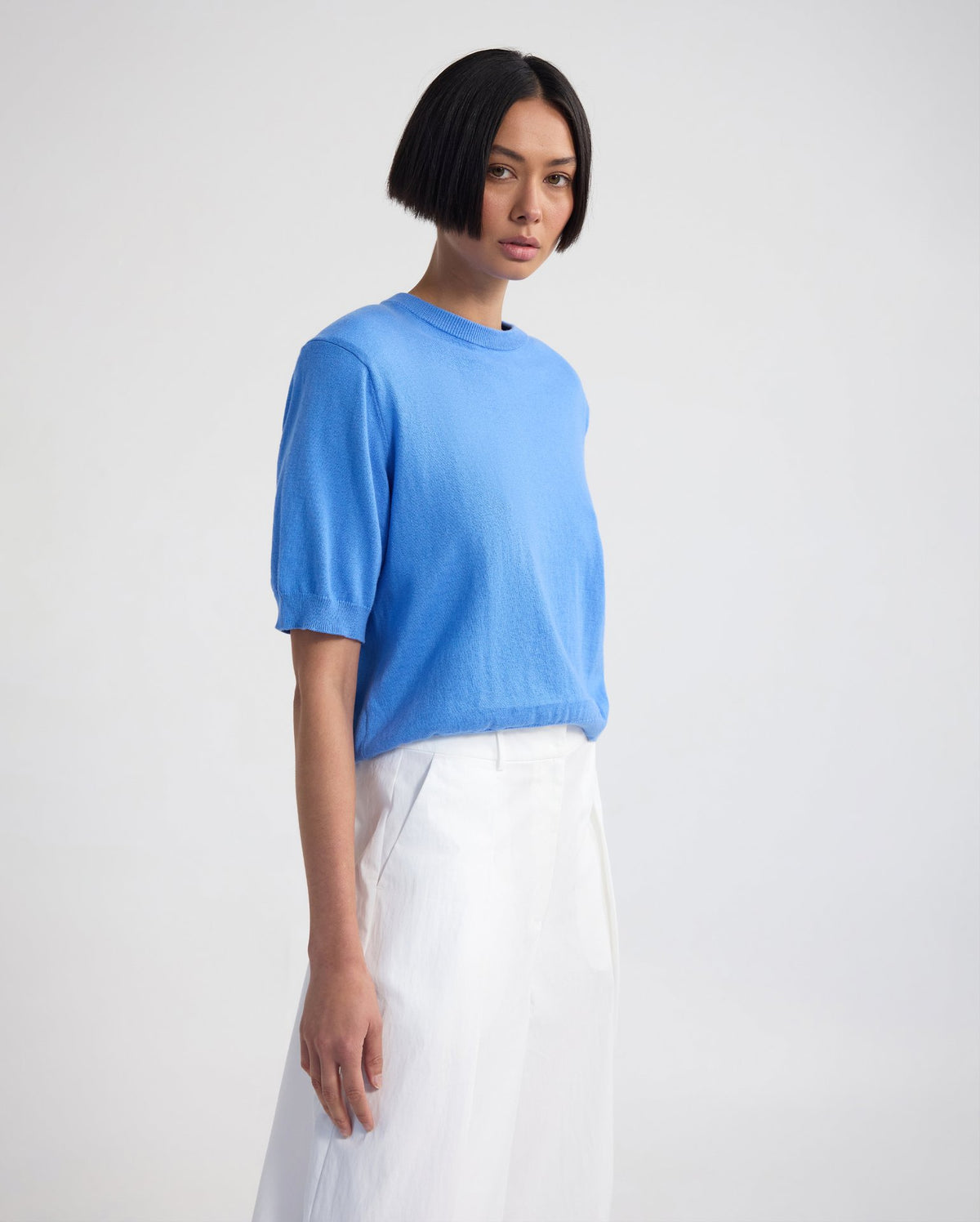 Leeta Cashmere Blend Shldr Pad Knit WOMENS KNITWEAR