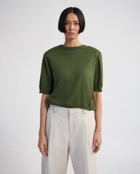 Leeta Cashmere Blend Shldr Pad Knit WOMENS KNITWEAR