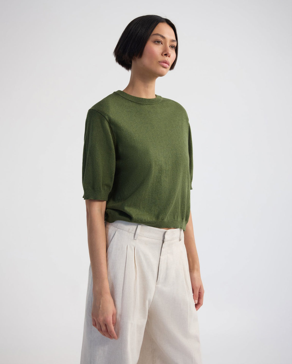 Leeta Cashmere Blend Shldr Pad Knit WOMENS KNITWEAR