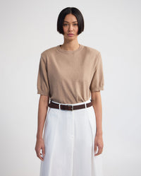 Leeta Cashmere Blend Shldr Pad Knit WOMENS KNITWEAR