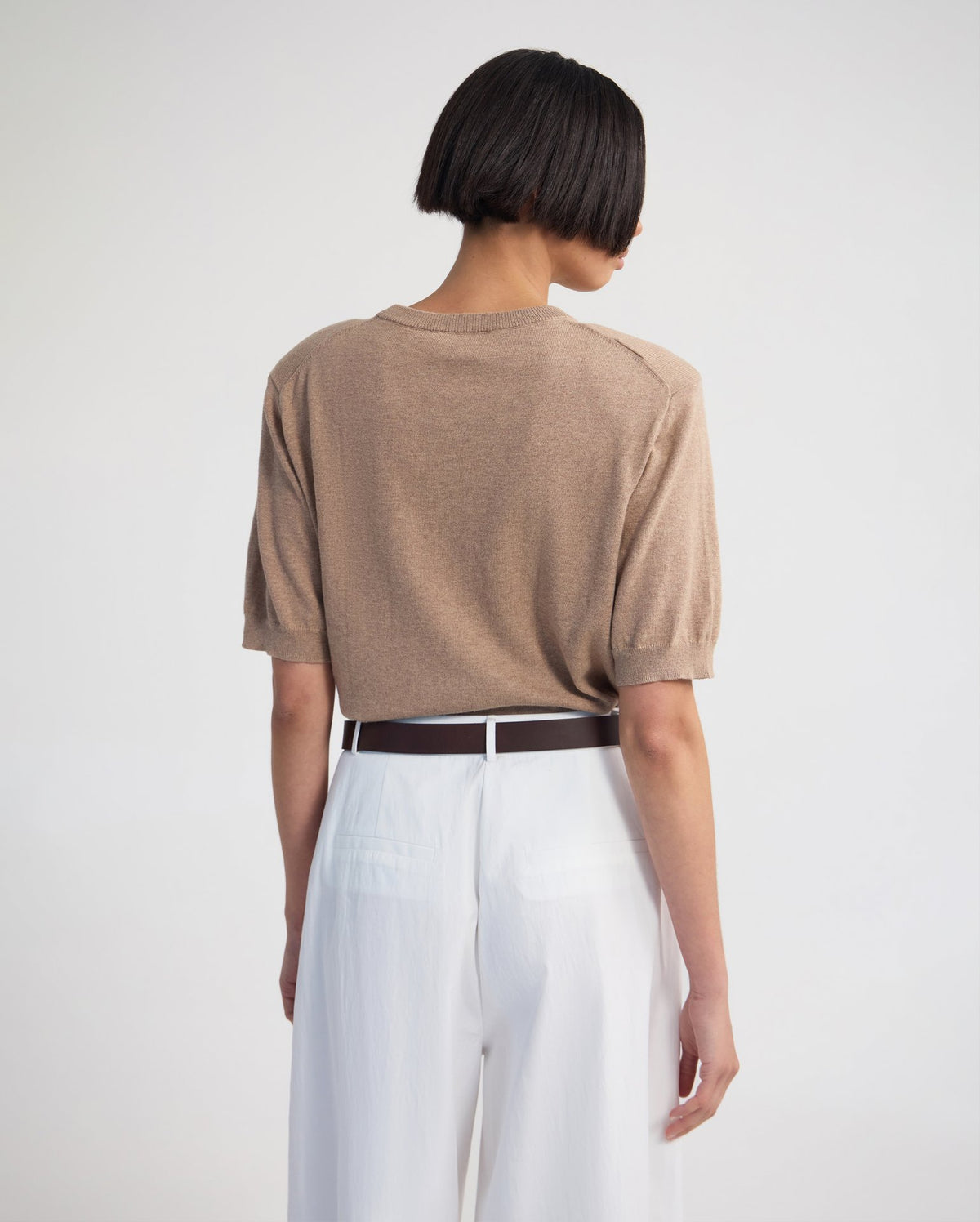 Leeta Cashmere Blend Shldr Pad Knit WOMENS KNITWEAR