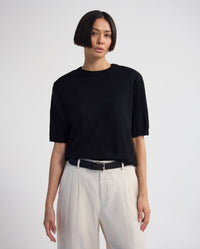 Leeta Cashmere Blend Shldr Pad Knit WOMENS KNITWEAR
