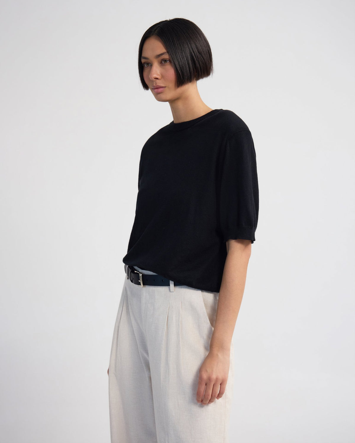 Leeta Cashmere Blend Shldr Pad Knit WOMENS KNITWEAR