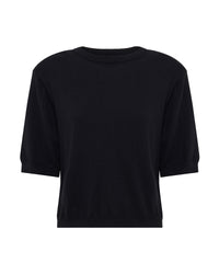 Leeta Cashmere Blend Shldr Pad Knit