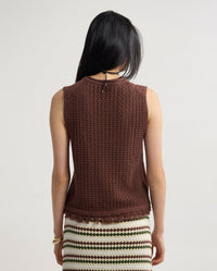 Lily Knitted Fringe Tank