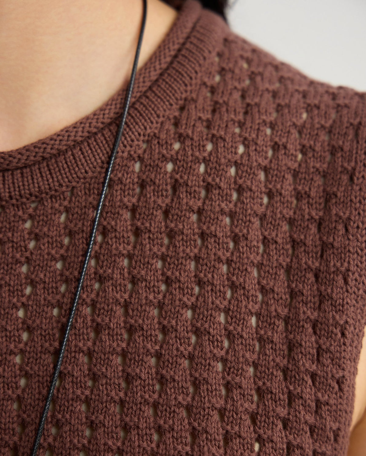 Lily Knitted Fringe Tank