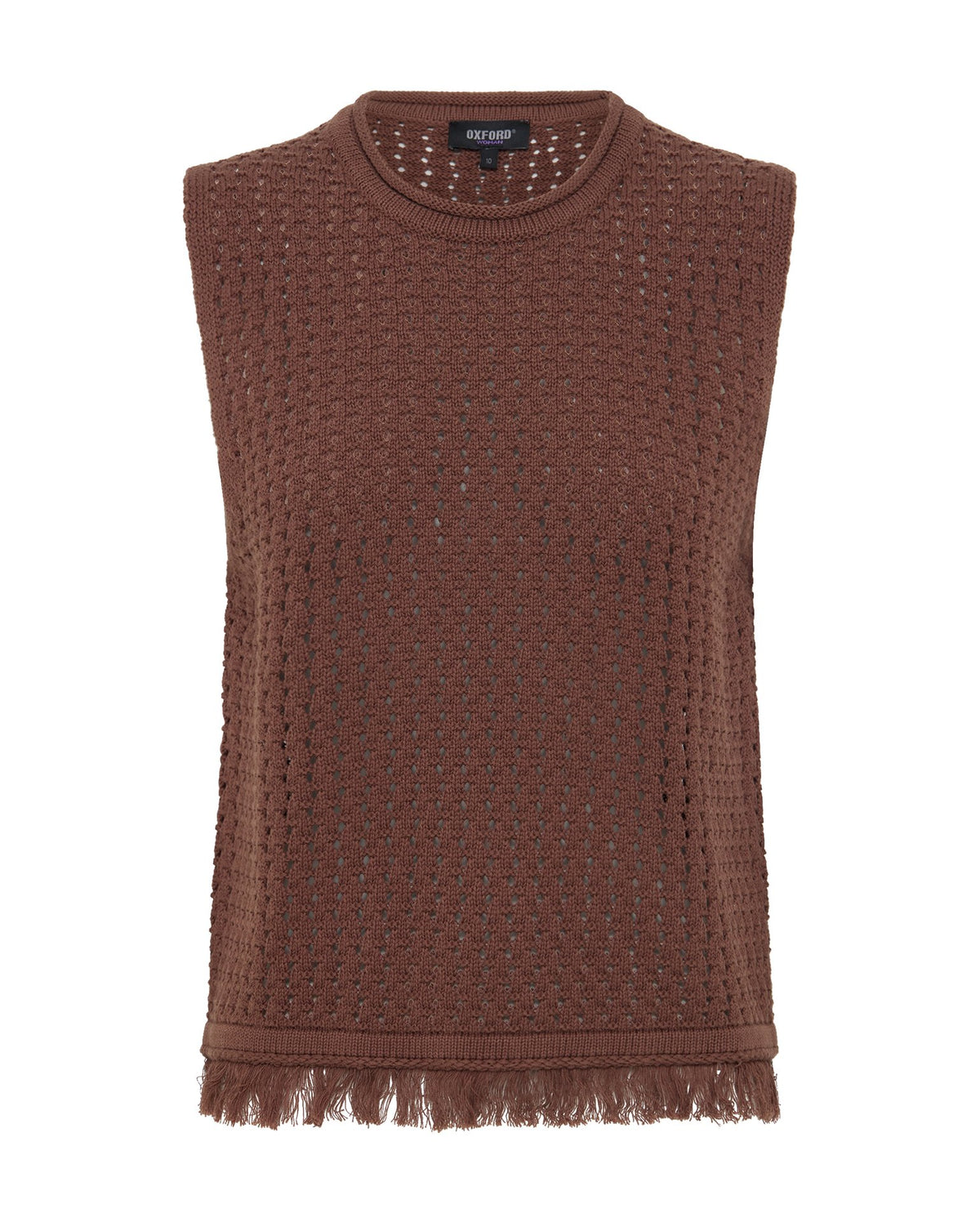 Lily Knitted Fringe Tank WOMENS KNITWEAR