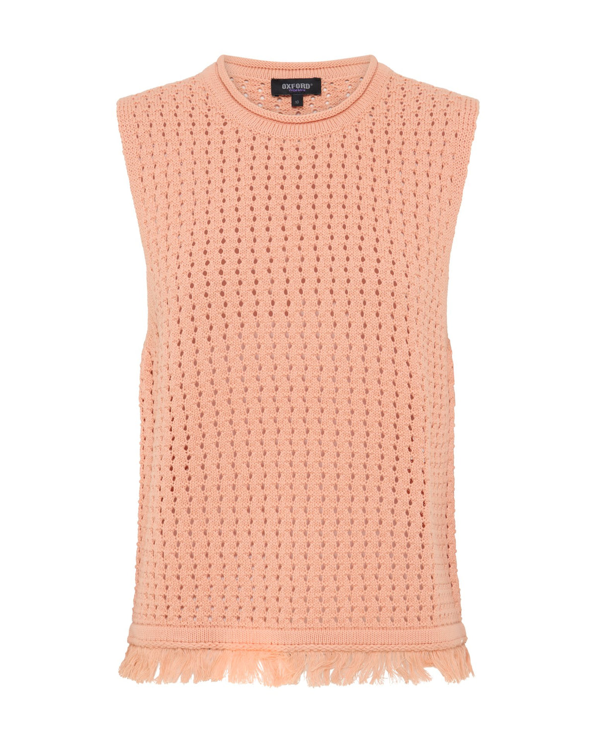 Lily Knitted Fringe Tank