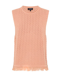 Lily Knitted Fringe Tank