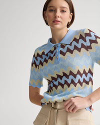 Ashley Knitted Polo WOMENS KNITWEAR