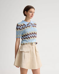 Ashley Knitted Polo WOMENS KNITWEAR
