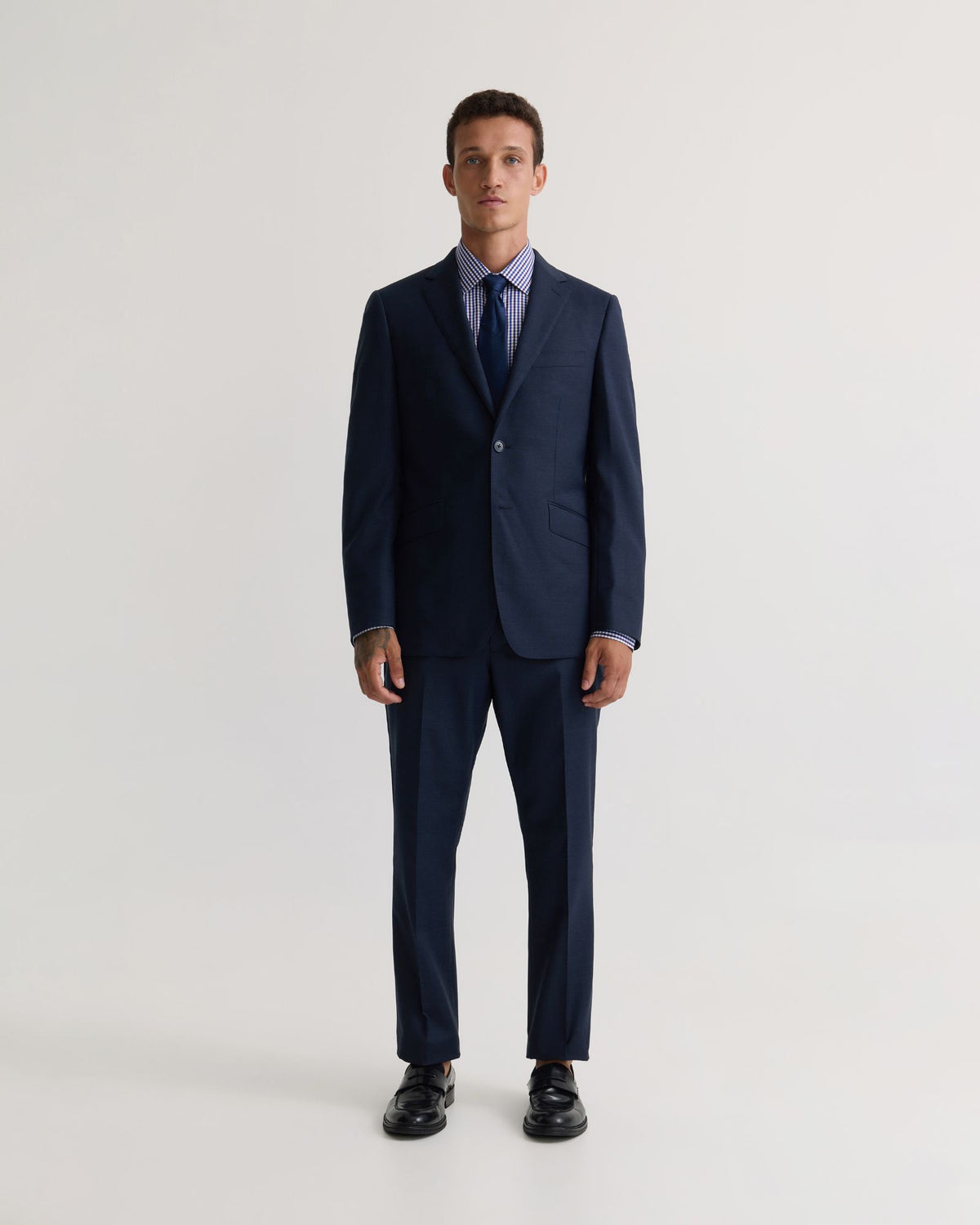 Hopkins Luxury Half Canvas Suit Jacket - Available ~ 1-2 weeks MENS SUITS