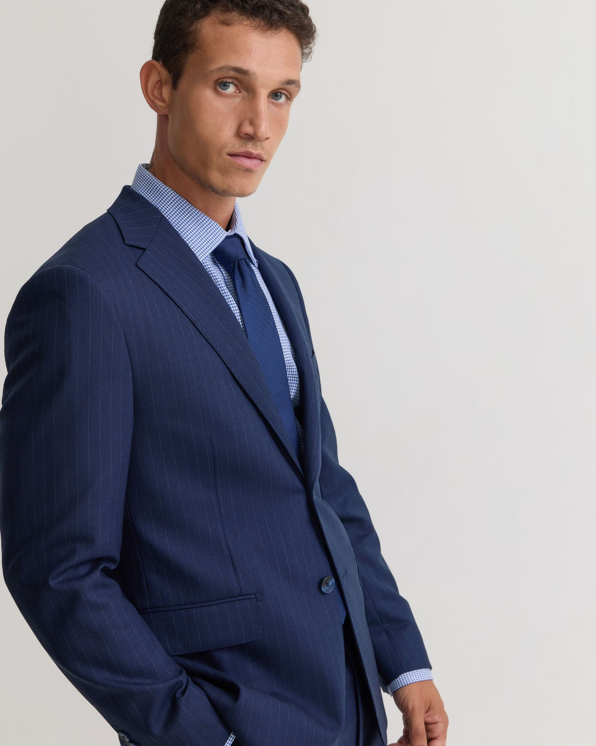 Bryon Luxury Half Canvas Suit Jacket - Available ~ 1-2 weeks MENS SUITS