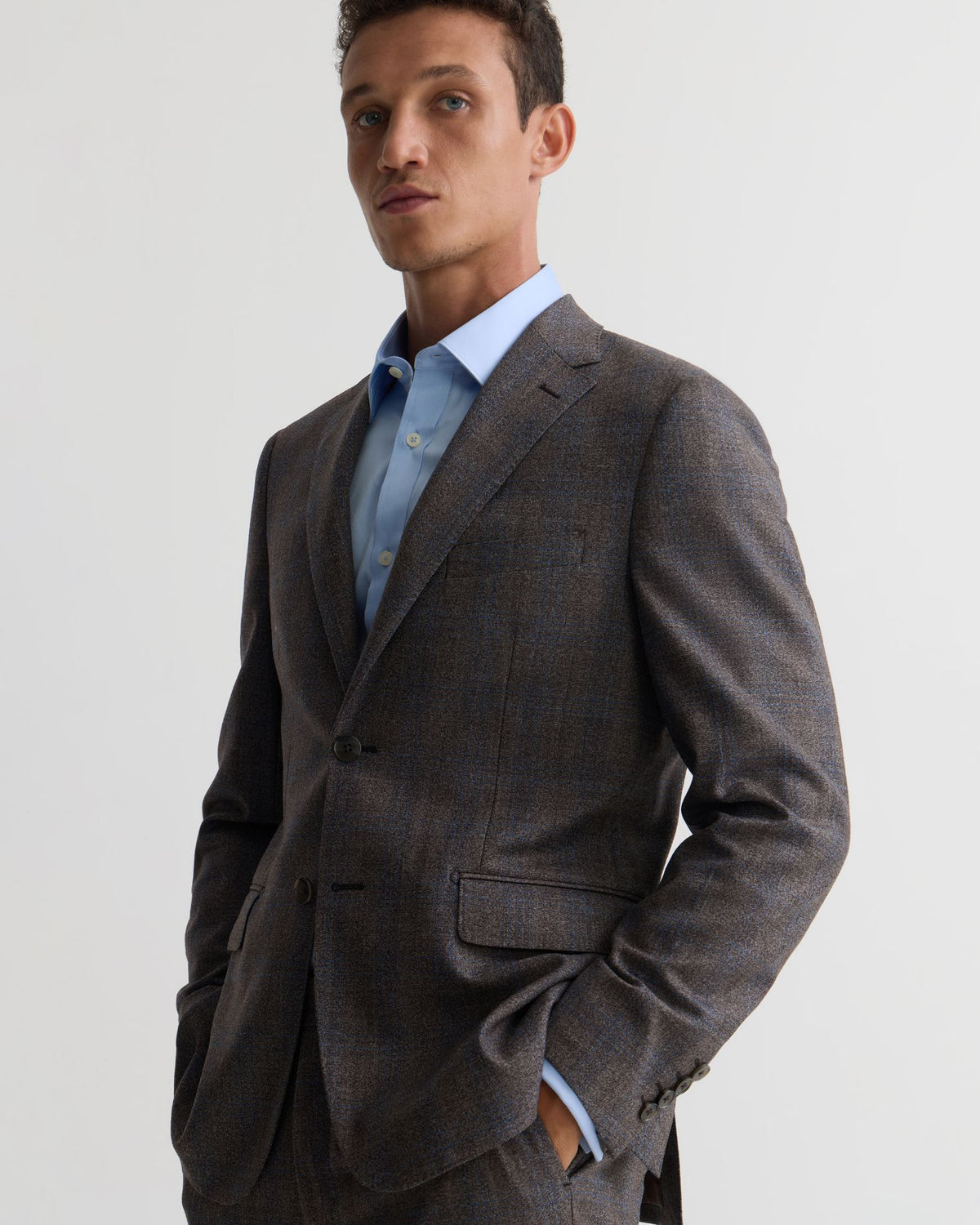 Bryon Luxury Half Canvas Suit Jacket - Available ~ 1-2 weeks MENS SUITS
