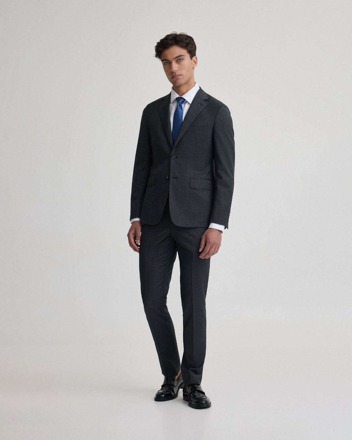 Byron 1/2 Canvas Wool Suit Jacket MENS SUITS