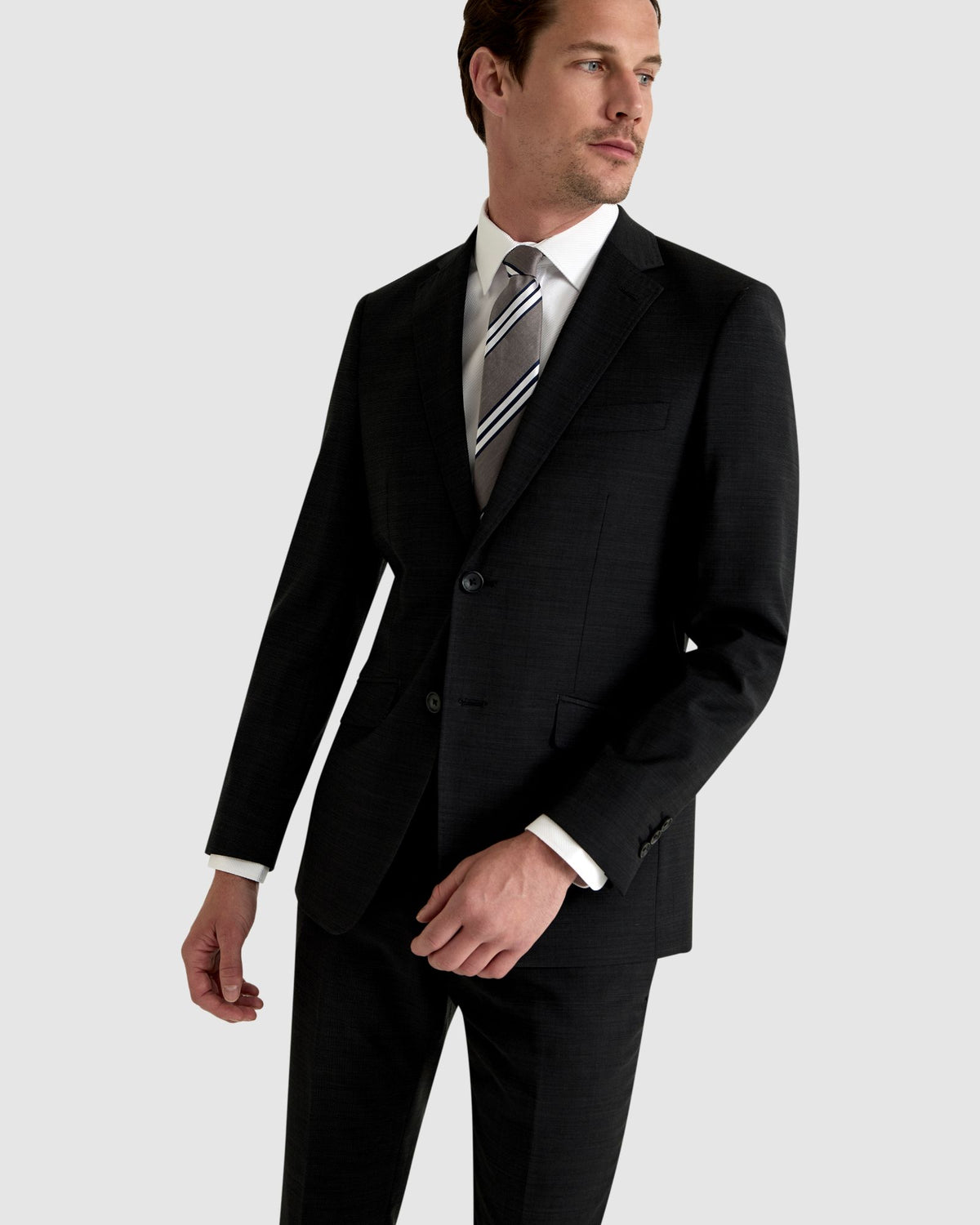 New Hopkins Wool Stretch Suit Jacket