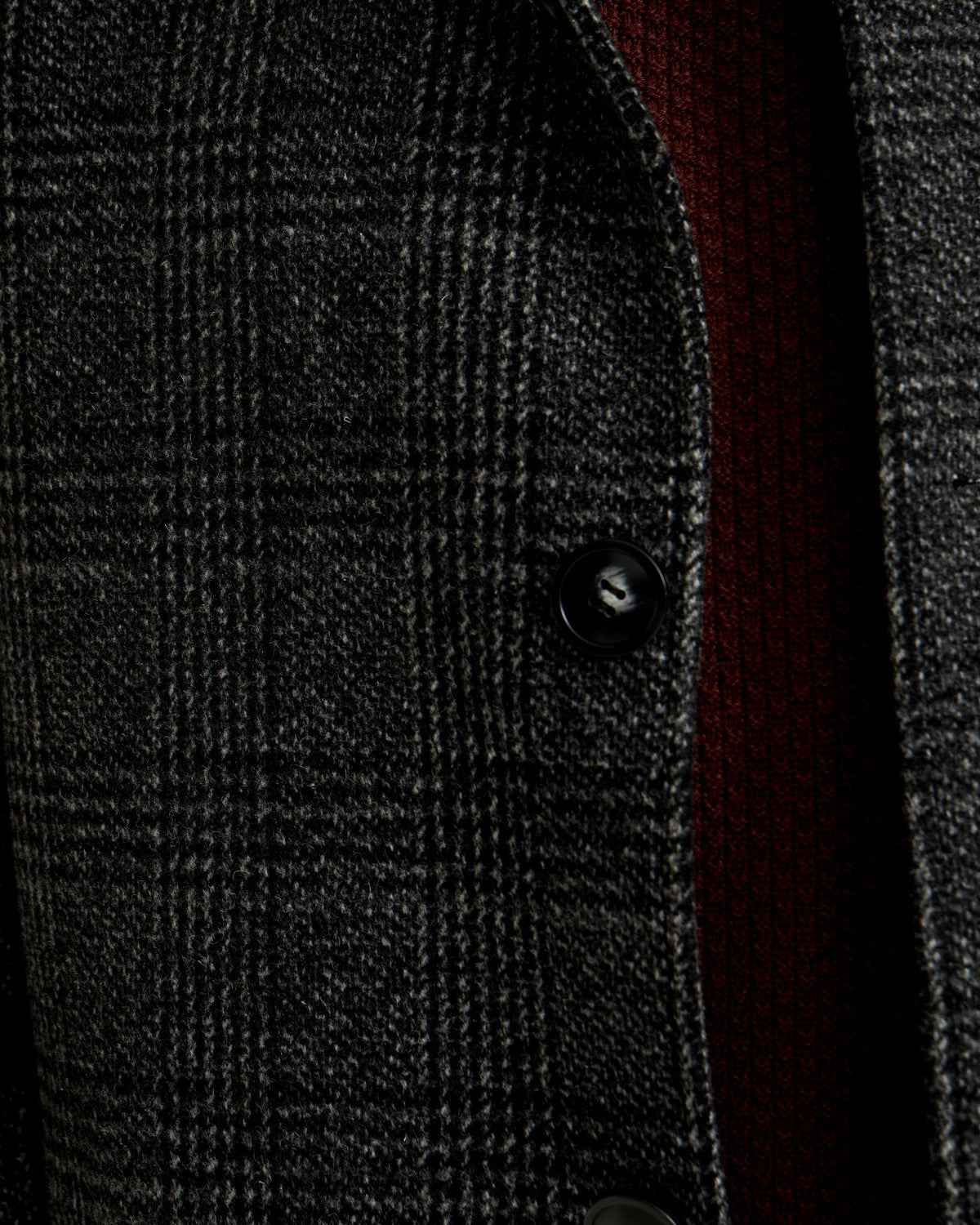 DUNBAR WOOL RICH CHECK OVERCOAT MENS JACKETS AND COATS