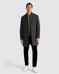 AUSTIN WOOL RICH OVERCOAT MENS JACKETS AND COATS