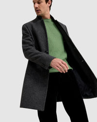 AUSTIN WOOL RICH OVERCOAT MENS JACKETS AND COATS