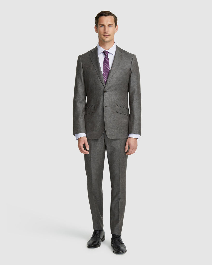 New Hopkins Wool Suit Jacket – Premium Merino Wool, Slim Fit, Check ...
