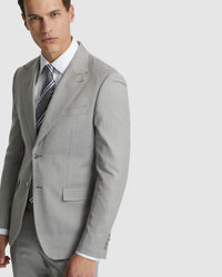 BYRON WOOL SUIT JACKET WITH PEAK LAPEL - AVAILABLE ~ 1-2 weeks MENS SUITS