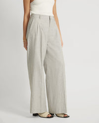 SONIA LINEN BLEND PANTS WOMENS PANTS