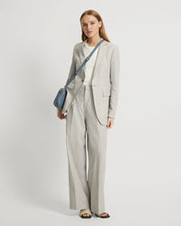 SONIA LINEN BLEND PANTS WOMENS PANTS