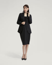 PEGGY WOOL STRETCH SUIT SKIRT WOMENS SUITS JKTS COATS