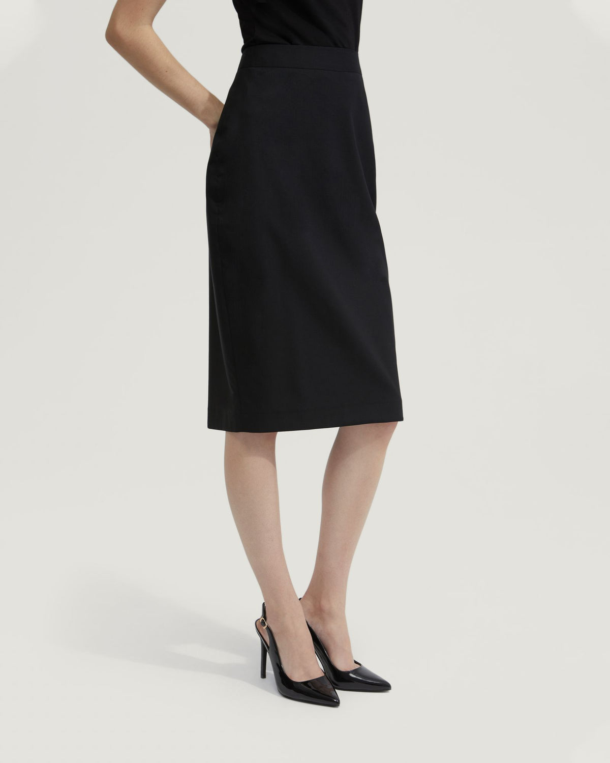 PEGGY WOOL STRETCH SUIT SKIRT WOMENS SUITS JKTS COATS