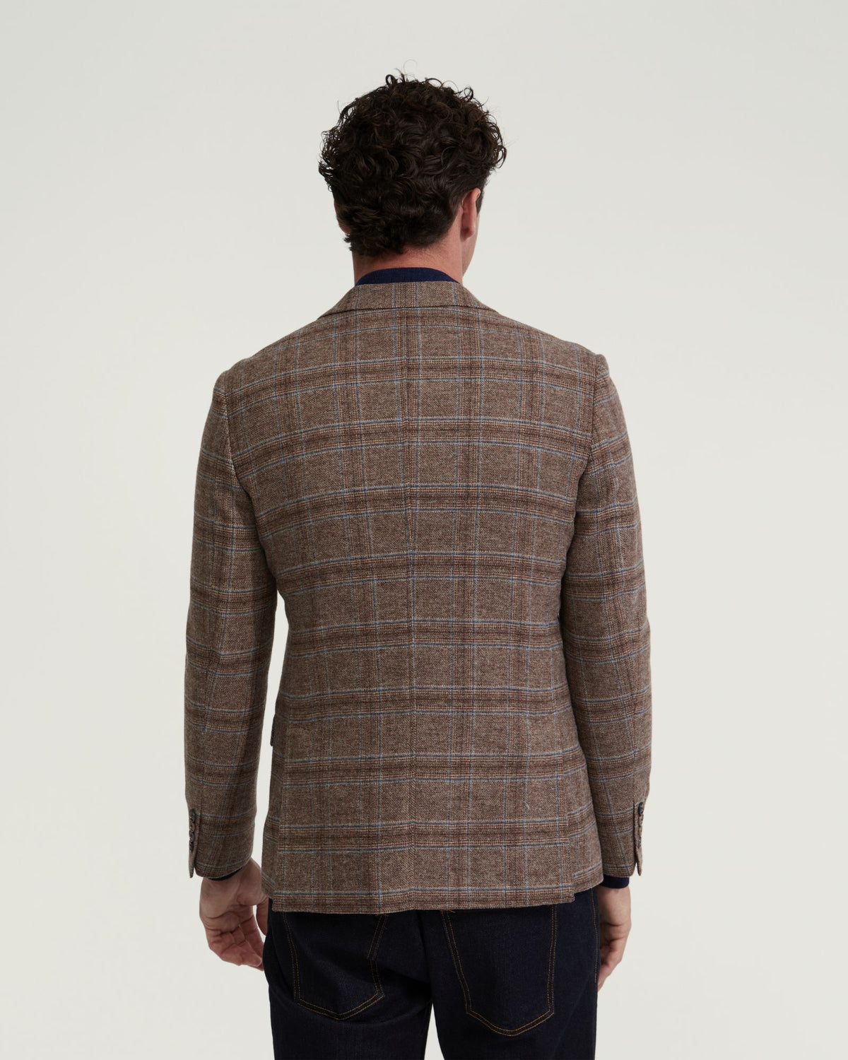 BLAKE WOOL RICH CHECKED BLAZER MENS JACKETS AND COATS