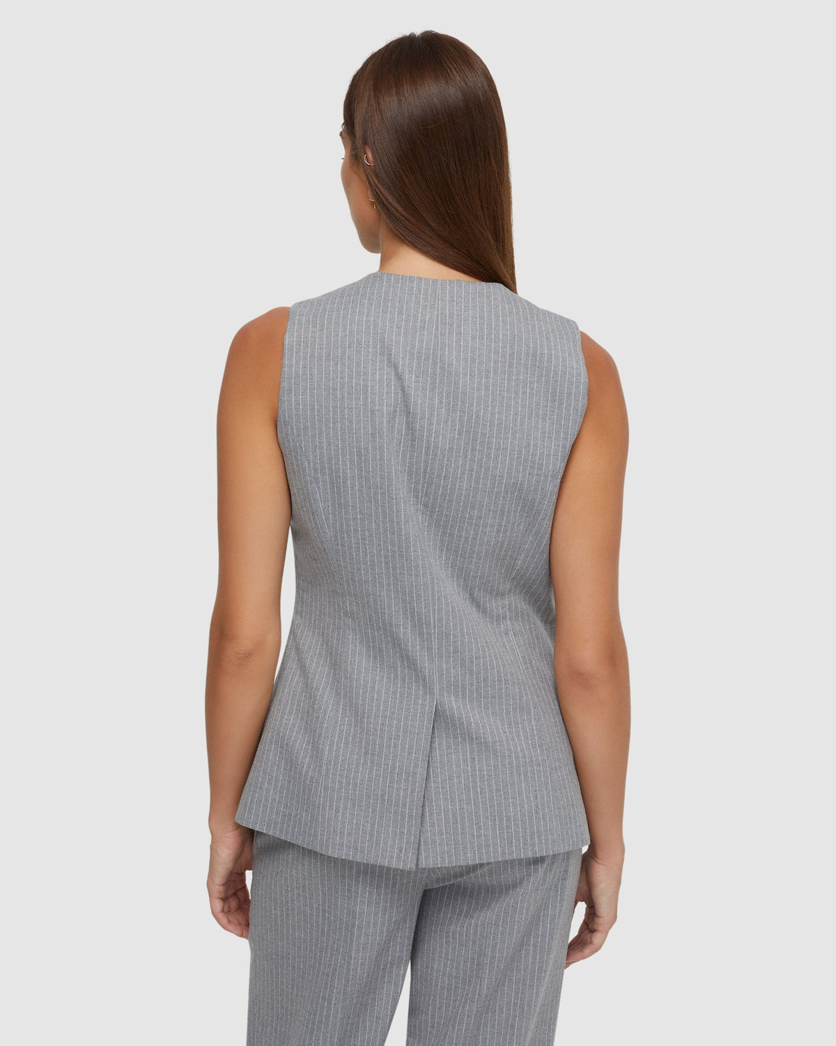 ALICE PINSTRIPE SUIT WAISTCOAT WOMENS SUITS JKTS COATS