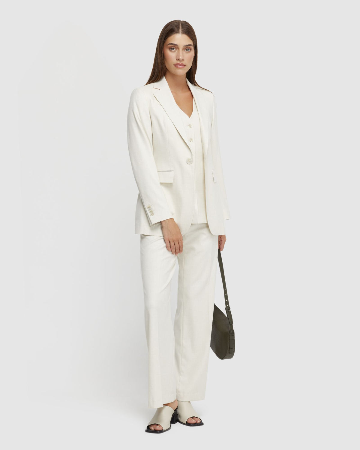 LAUREN ECO SUIT TROUSERS WOMENS PANTS