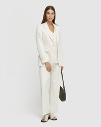 LAUREN ECO SUIT TROUSERS WOMENS PANTS