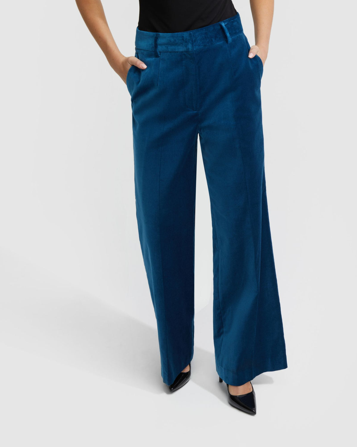 LYDIA VELVET TROUSERS - AVAILABLE ~ 1-2 weeks WOMENS PANTS