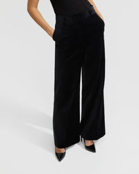 LYDIA VELVET TROUSERS - AVAILABLE ~ 1-2 weeks WOMENS PANTS