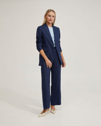 LOLA LINEN JACKET WOMENS SUITS JKTS COATS