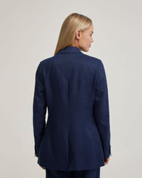 LOLA LINEN JACKET WOMENS SUITS JKTS COATS